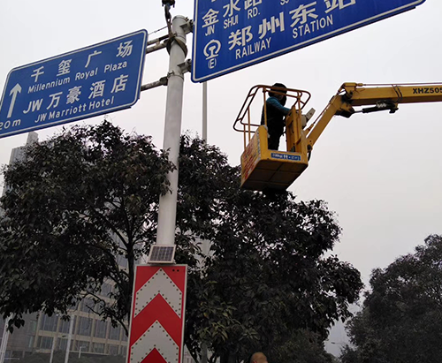 高速公路交通标志杆的长与直径 高速公路交通标志杆的长与直径
